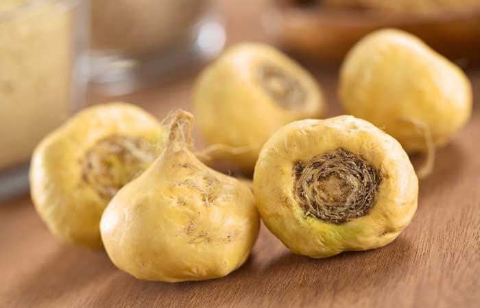 Los mejores alimentos antienvejecimiento - Maca