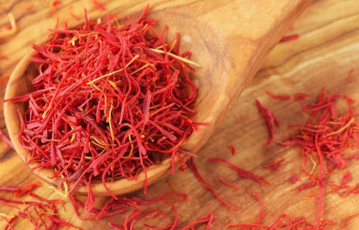 Antiguos secretos de belleza india - Azafrán
