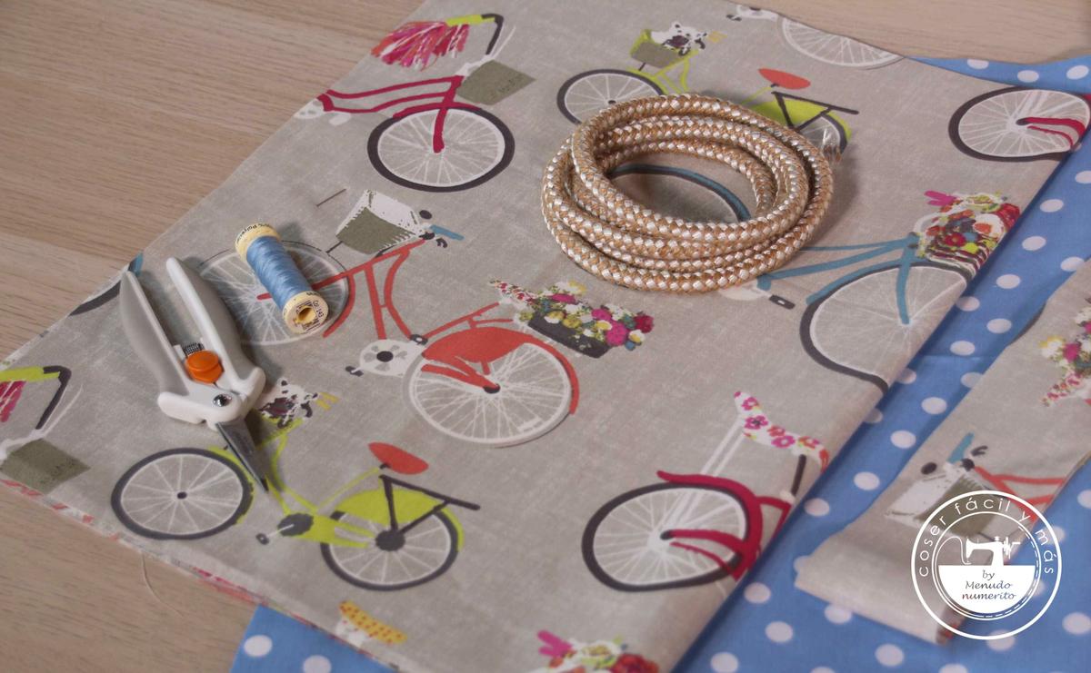 bolso maria materiales coser facil y mas menudo numerito