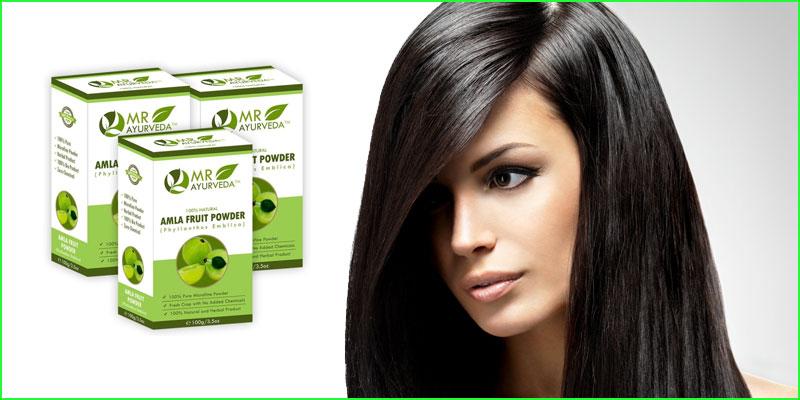 Propiedades curativas para el cabello del polvo de amla