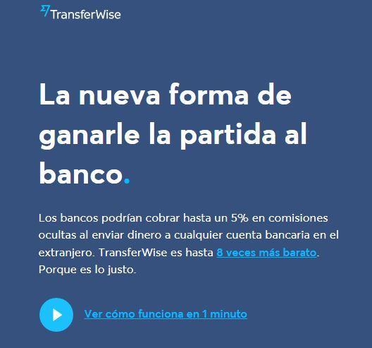 cuentas y tarjetas para viajar