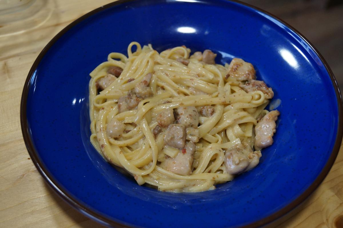 Pollo al curry verde