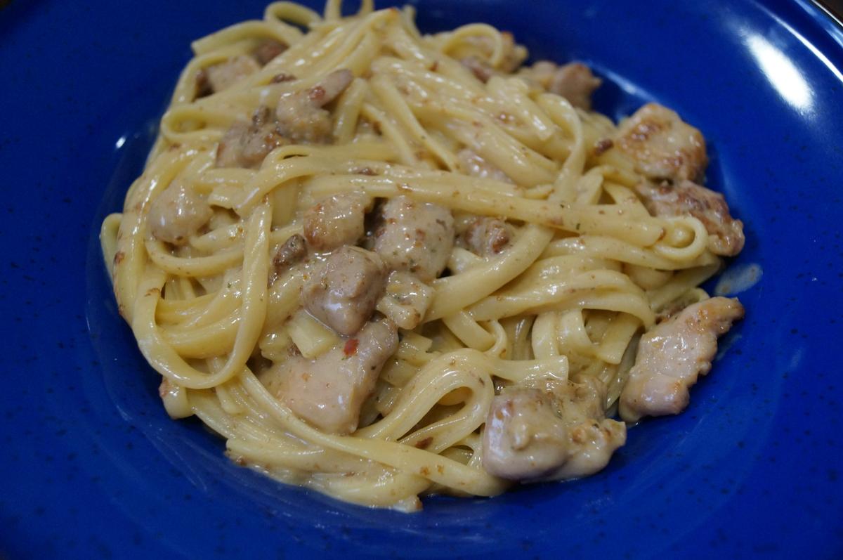 Pollo al curry verde