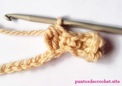 Punto garbanzo paso 4