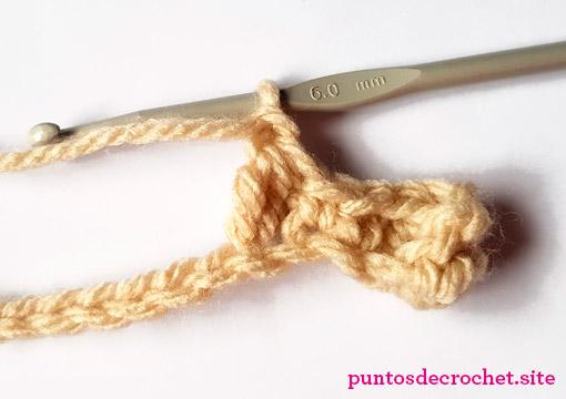 Punto garbanzo paso 5