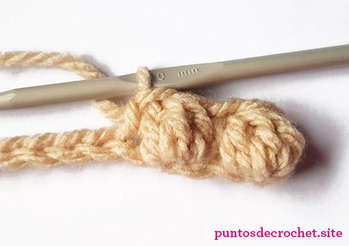 Punto garbanzo paso 6