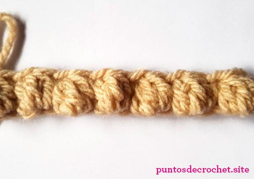 Punto garbanzo paso 7