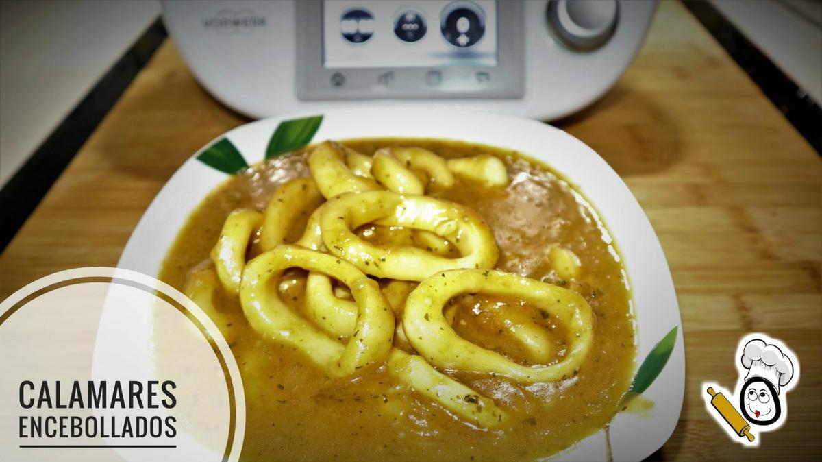 Calamares encebollados en Thermomix tm5