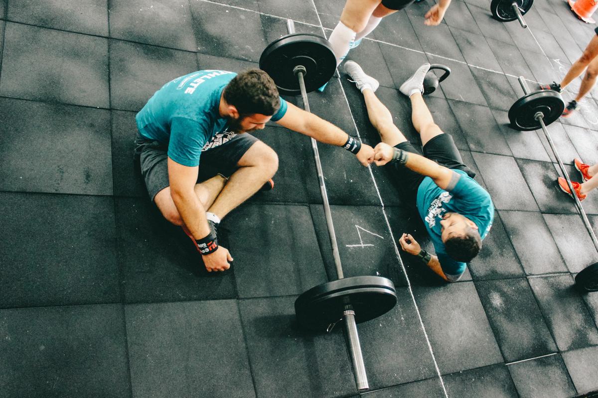 crossfit para principiantes. saludo