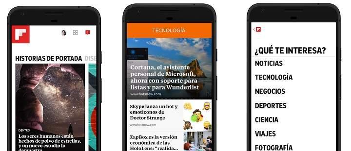 Las mejores aplicaciones para leer noticias en moviles y tablets Android sobre tecnología politica economia gastronomia viajes entrentenimiento geek con modo nocturno ajustes personalizables, lector de noticias y mas
