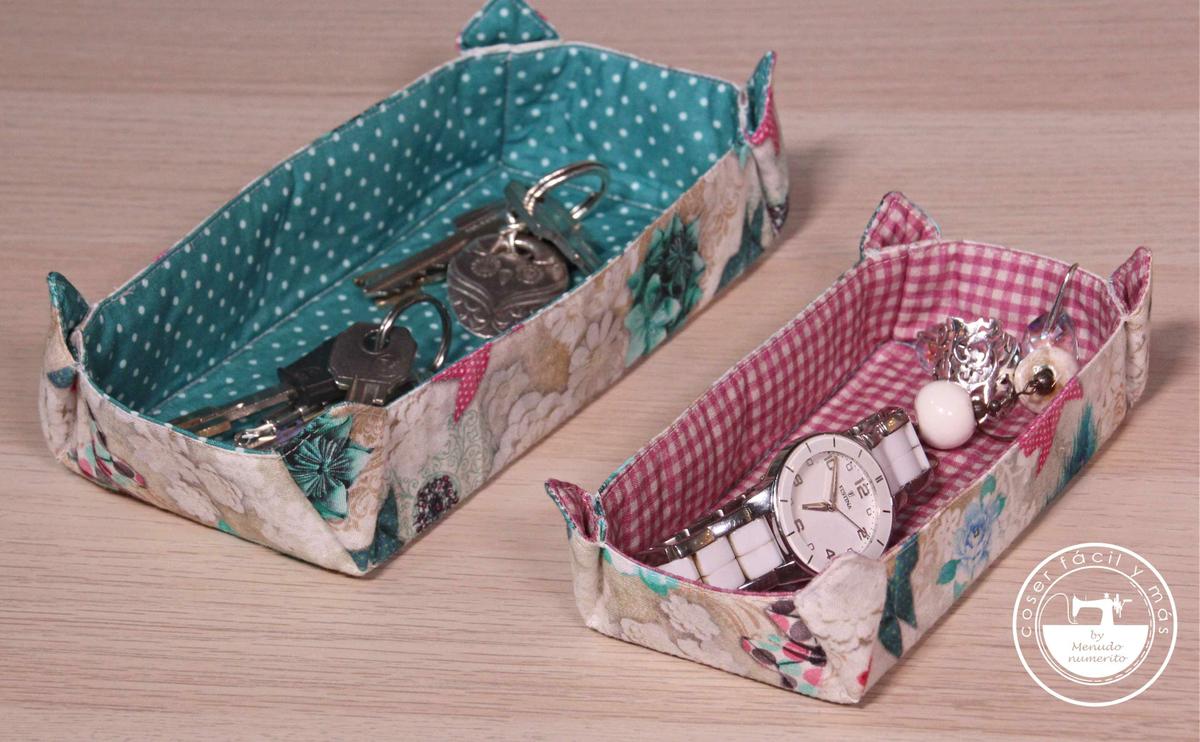 bandeja vaciabolsillos coser facill y mas menudo numerito