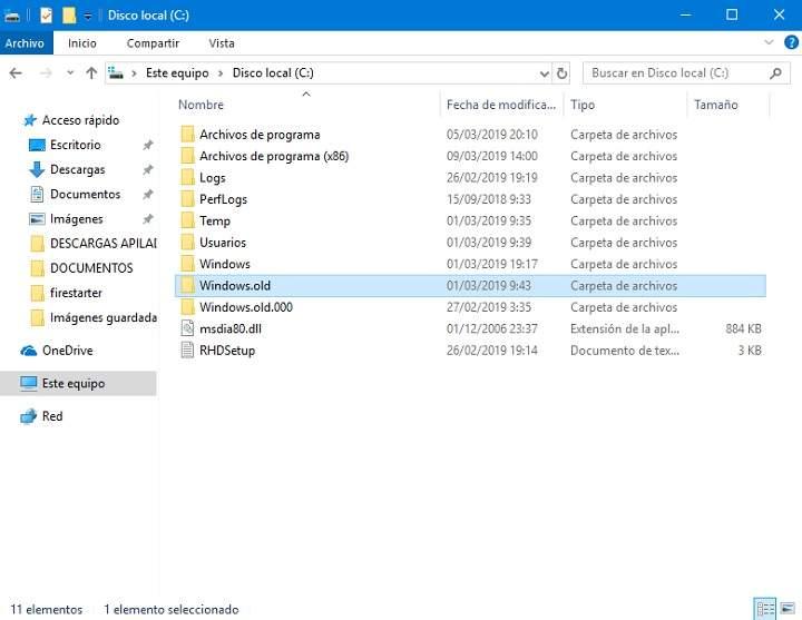 Cómo eliminar la carpeta Windows.old manualmente eliminar versiones anteriores de windows 7 windows.old se borra sola