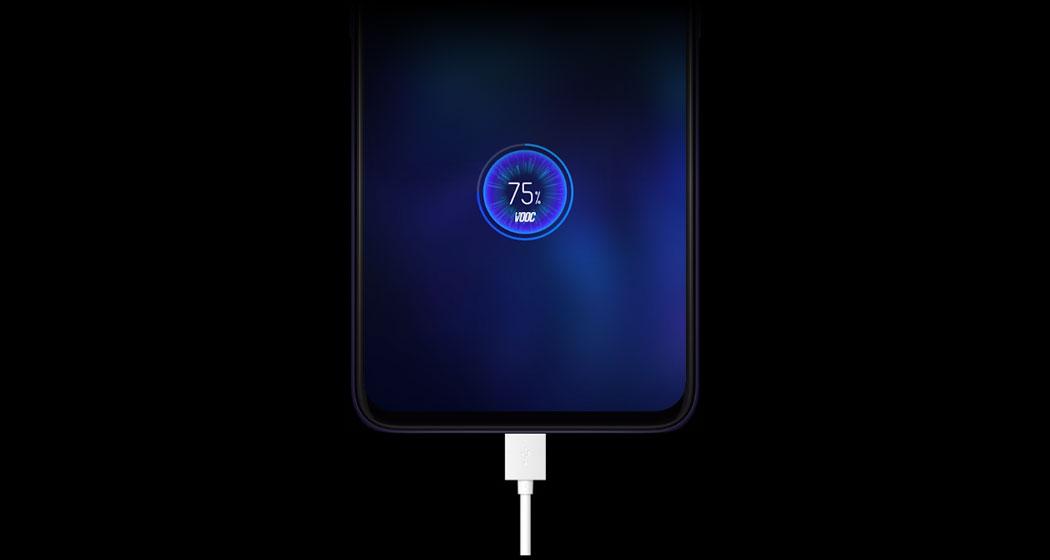 Oppo F11 Pro - carga rápida