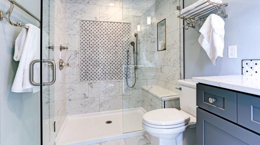 cuarto de baño limpio