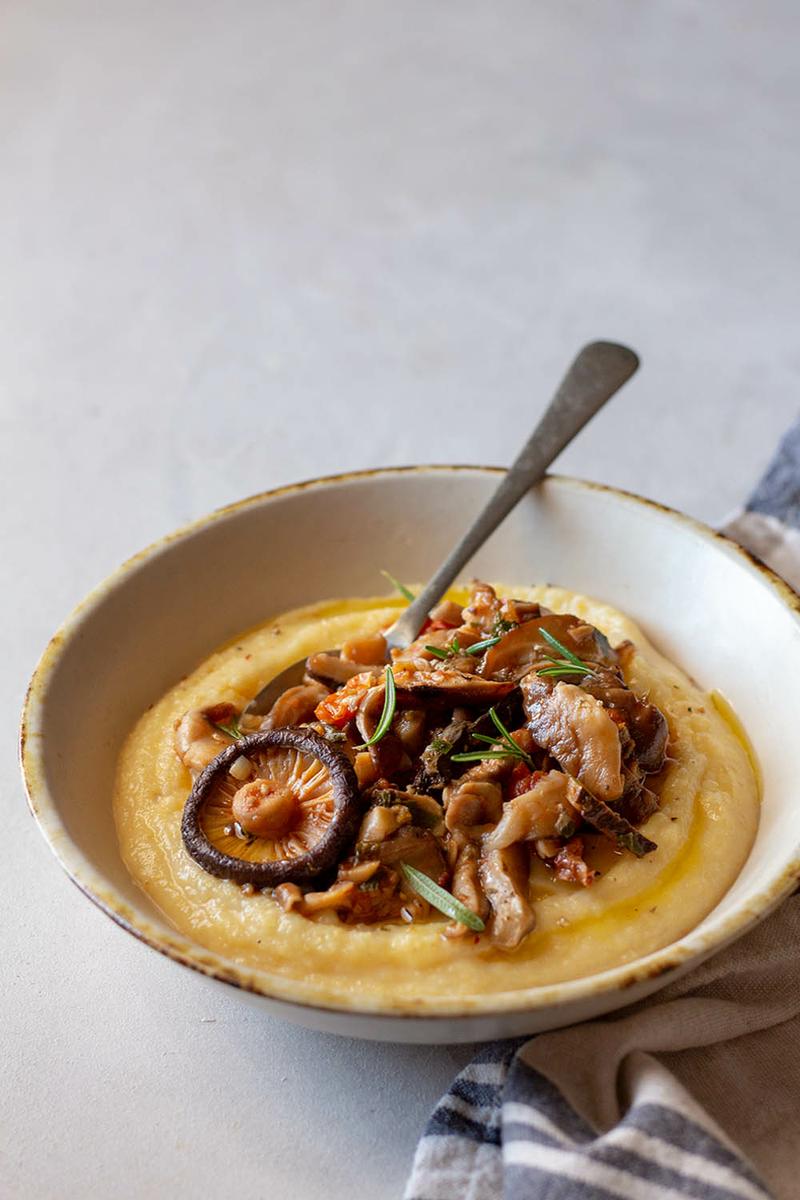 receta hacer polenta