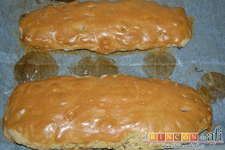 Carquinyolis, hornear