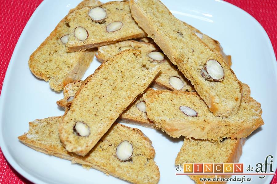 Carquinyolis, sugerencia de presentación