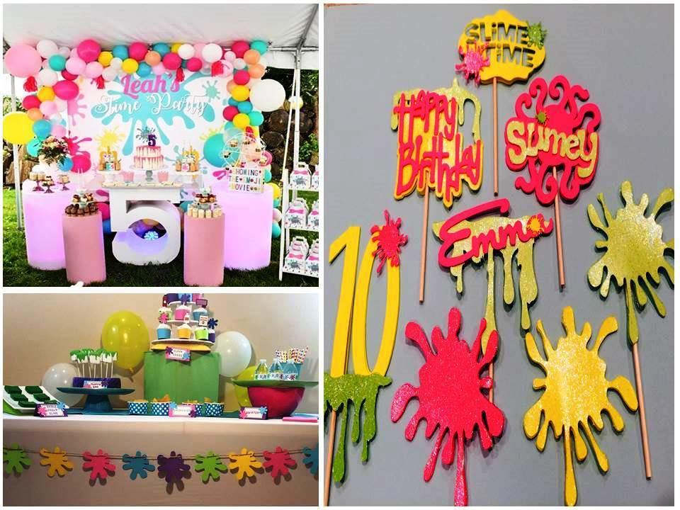 Ideas para celebrar un cumpleaños Slime súper divertido