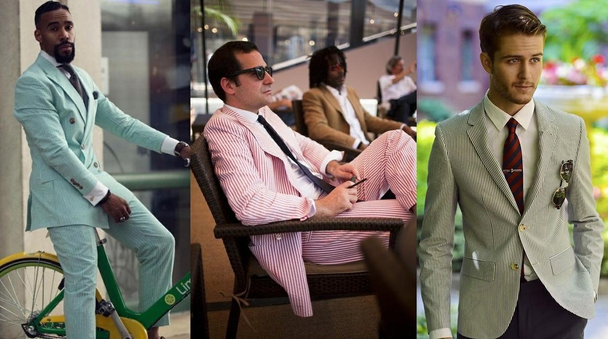 Cómo usar el Tejido Seersucker en moda masculina estival