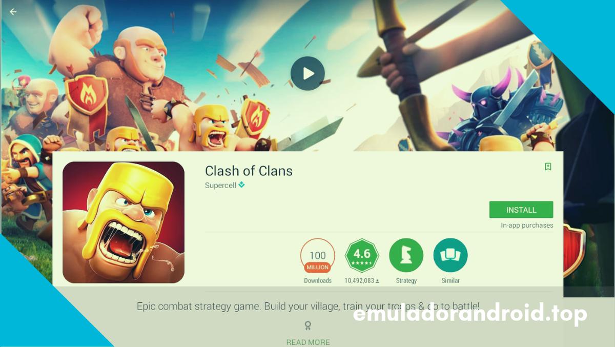 clash of clans emulador pc