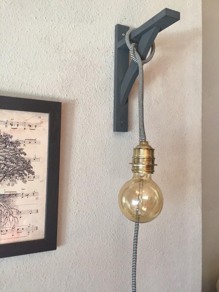 diy lámpara bulbo
