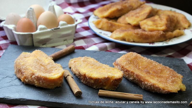 Torrijas de leche