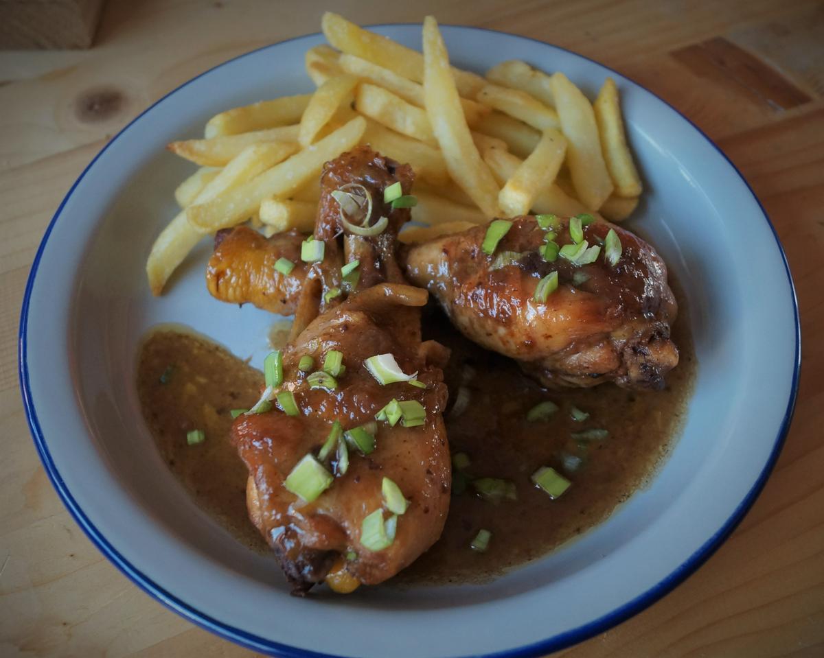 Pollo a la coca cola