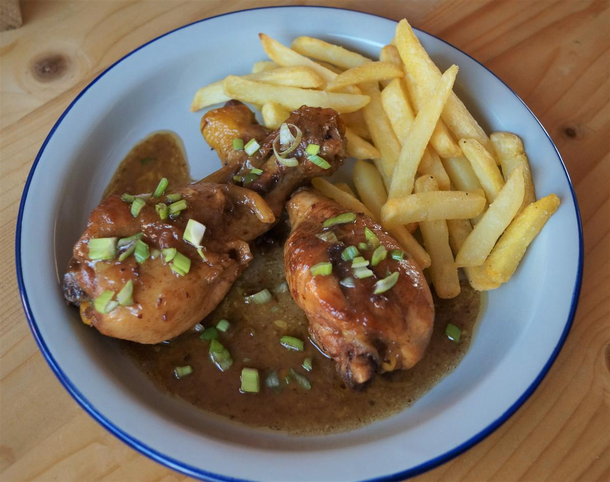 Pollo a la coca cola