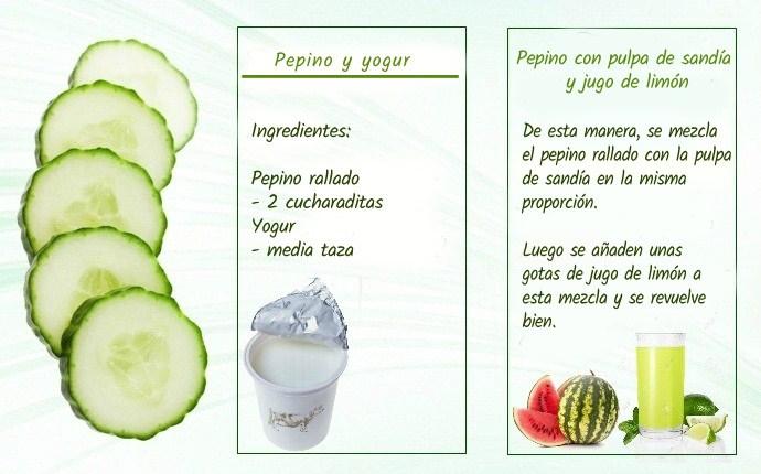 tratamientos de rejuvenecimiento cutáneo - pepino