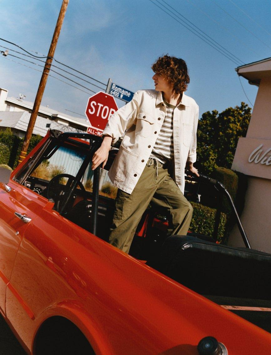 Finn Wolfhard imagen de la nueva colección de Pull & Bear