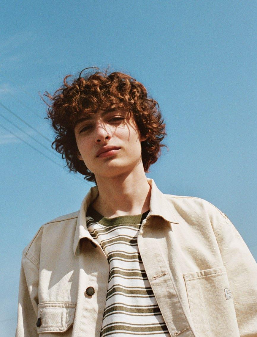 Finn Wolfhard imagen de la nueva colección de Pull & Bear
