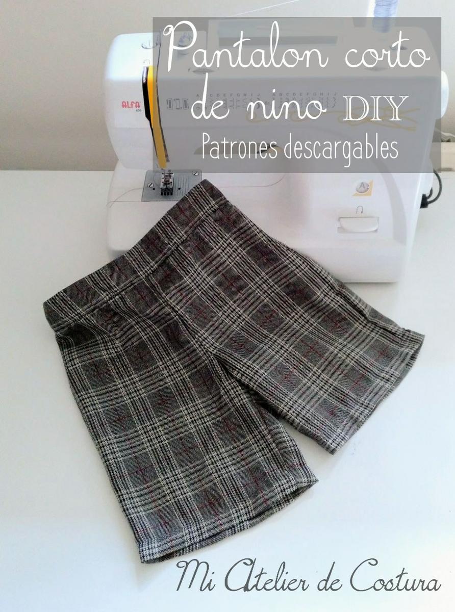 pantalón corto de niño