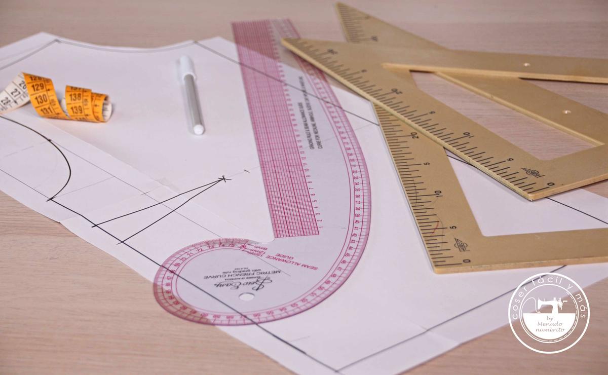 trazar patron blusa basica coser facil menudo numerito blogs de costura