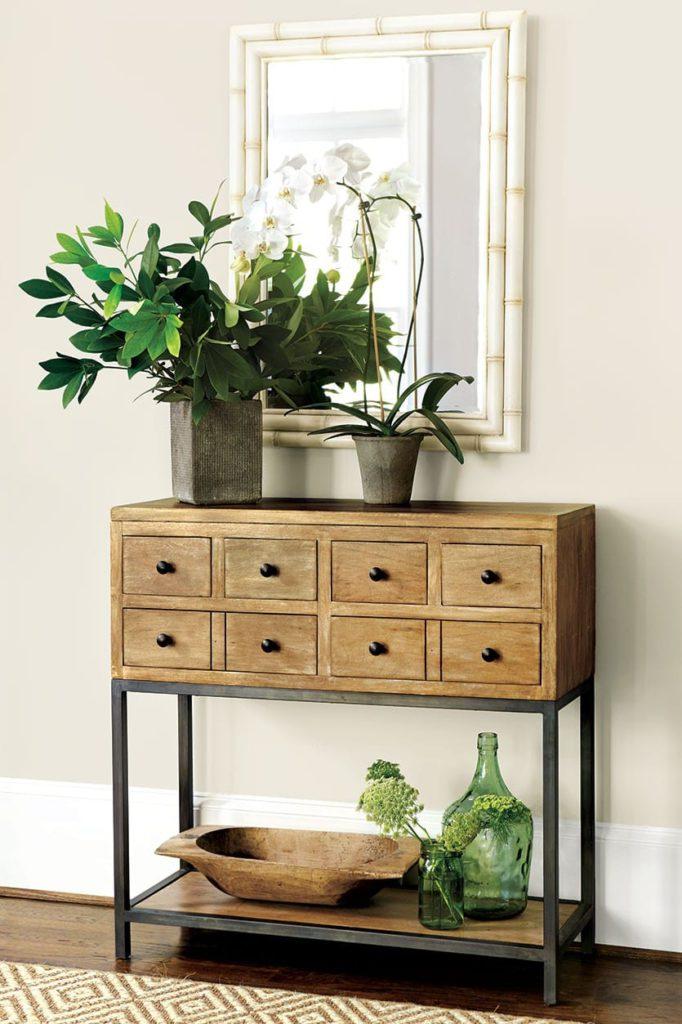 decorar con plantas artificiales