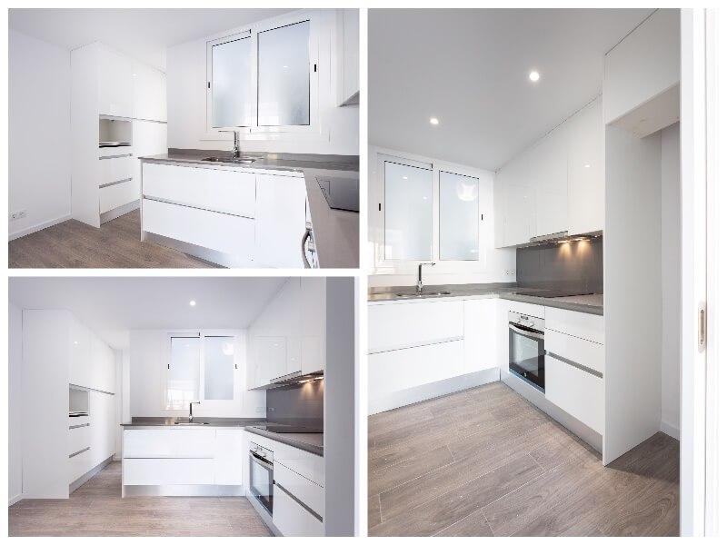 reforma cocina blanca