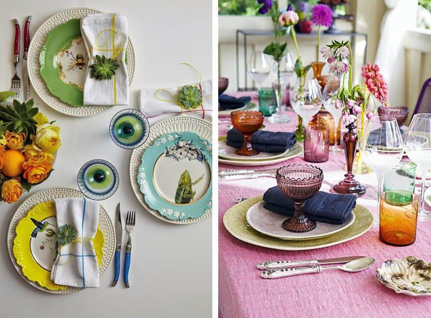 decorar la mesa para una celebración