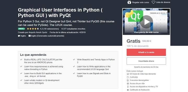 Cursos online premium gratuitos para programadores y diseñadores sobre Unity, Python, Java, SQL, Excel, Adobe Premiere y más