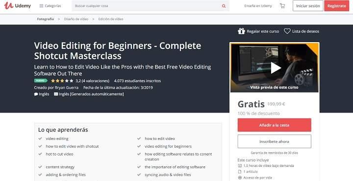 Cursos online premium gratuitos para programadores y diseñadores sobre Unity, Python, Java, SQL, Excel, Adobe Premiere y más