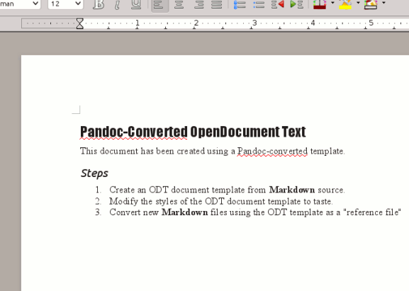 Utilice Pandoc para convertir fácilmente archivos de texto a formato PDF o eBook