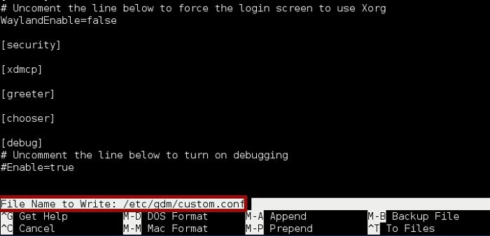 Cómo solucionar el problema de GDM de Wayland en Fedora 22
