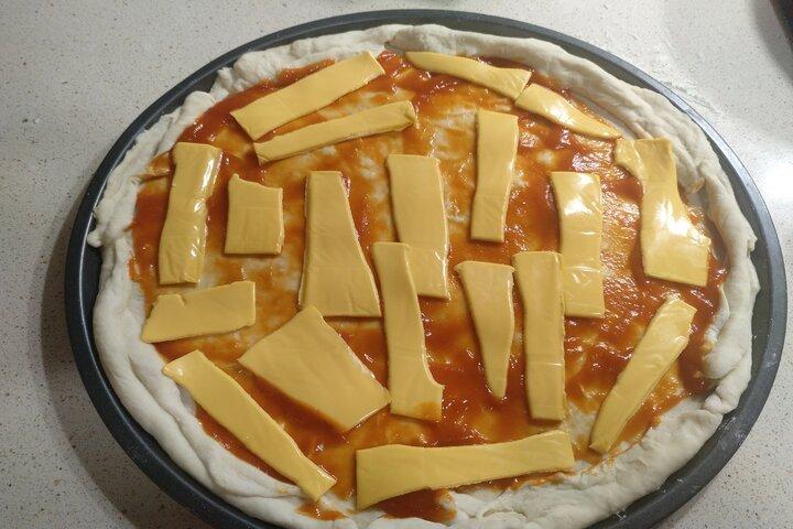 Queso cheddar para pizza en Mambo