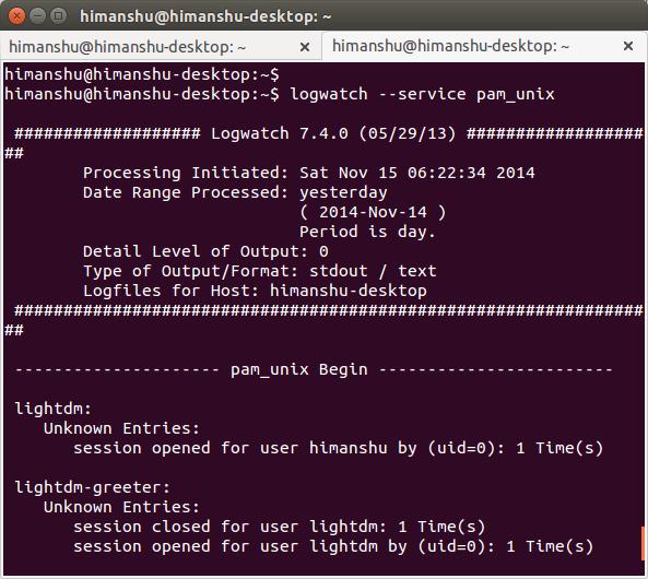 Vigilante de troncos: Potente analizador de registros de sistemas y reportero para Linux