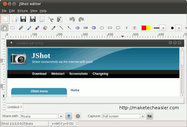 Uso de JShot para todas sus necesidades de captura de pantalla