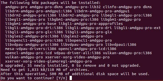 Cómo instalar los últimos controladores AMDGPU-PRO en Ubuntu