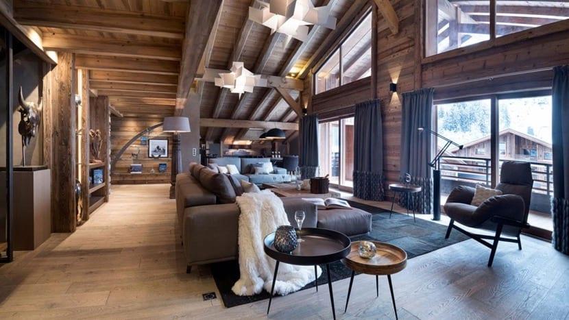 atico decorado con elegancia