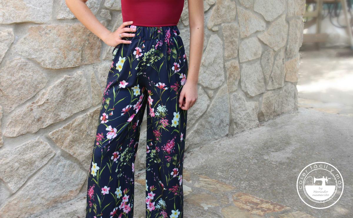 pantalones palazzo a medida coser facil menudo numerito