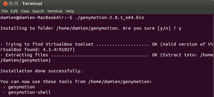 Ejecute Android en su escritorio con el emulador Genymotion Android