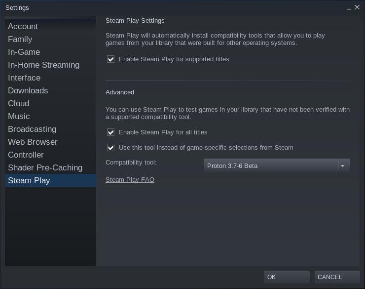 Cómo usar Steam Play para jugar a juegos de Windows en Linux