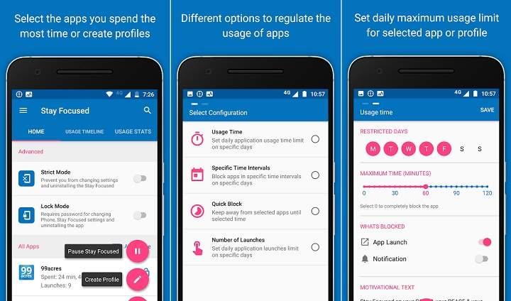 Las mejores apps productivas para estudiar y concentrarse sin distracciones en el móvil para Android