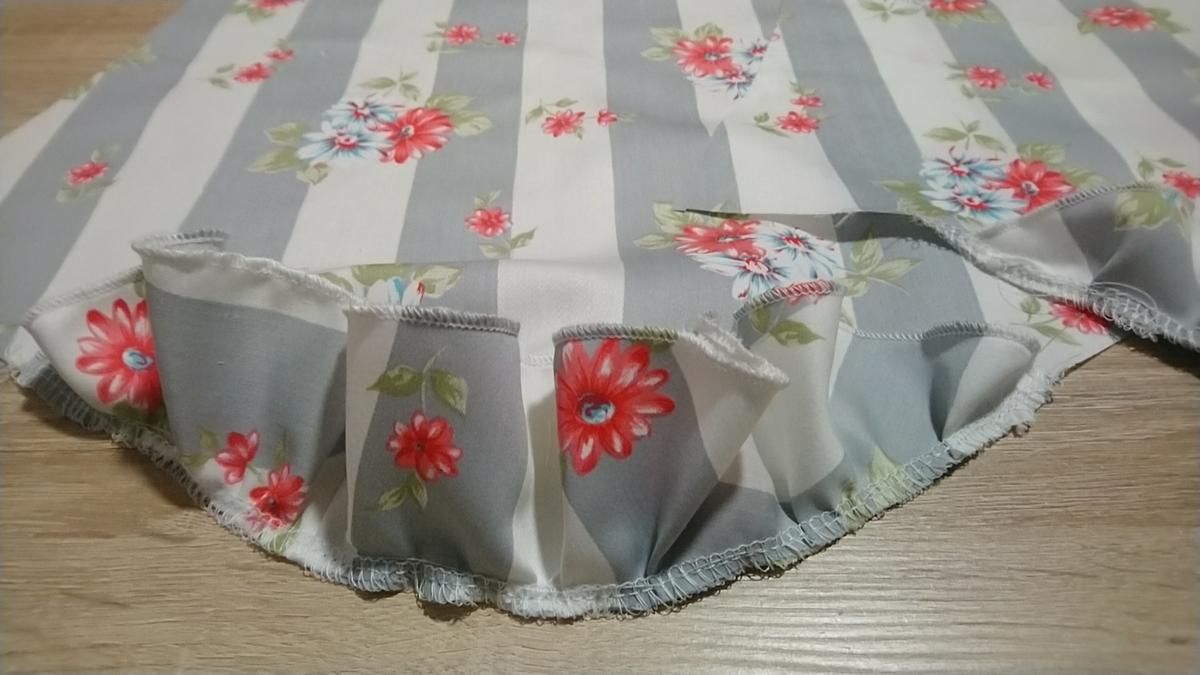 Blusa con volantes en las mangas y puños fruncidos con hilo elástico ¡Con patrones gratis!